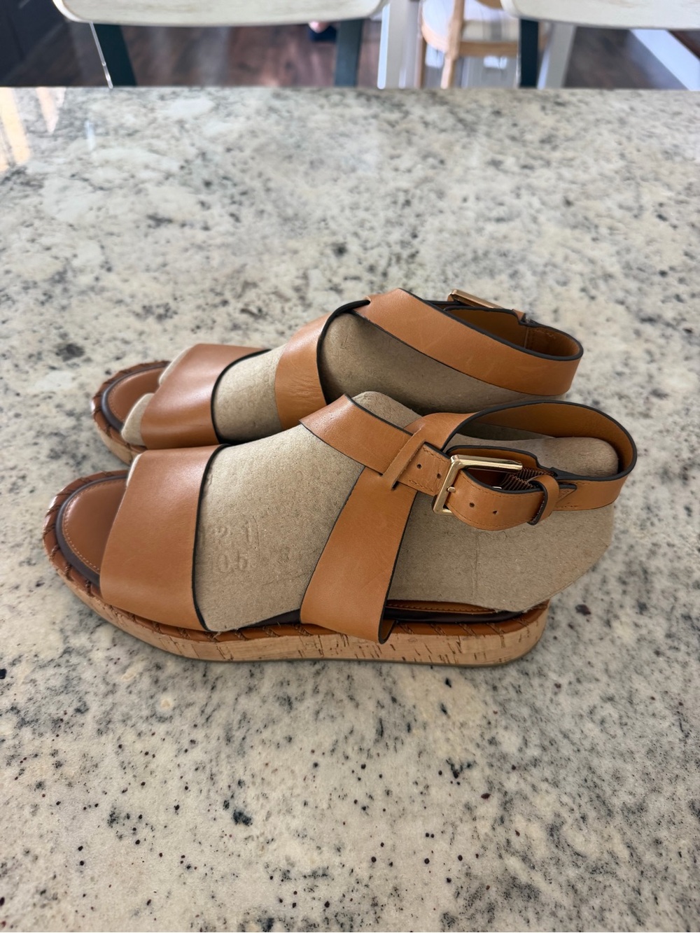 Franco Sarto Zarlo leather sandals - Picture 5 of 7